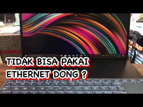 kartu ethernet yang dipasangkan ke dalam slot tambahan komputer untuk