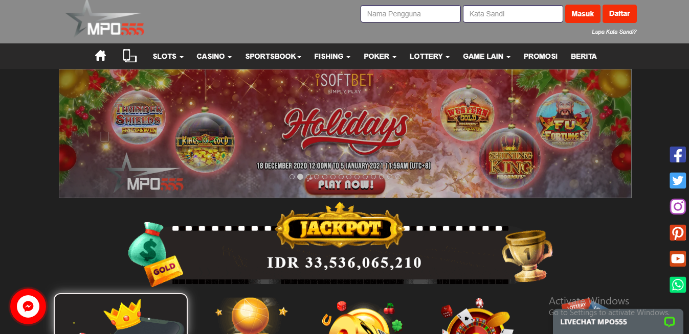 nama nama situs judi slot online